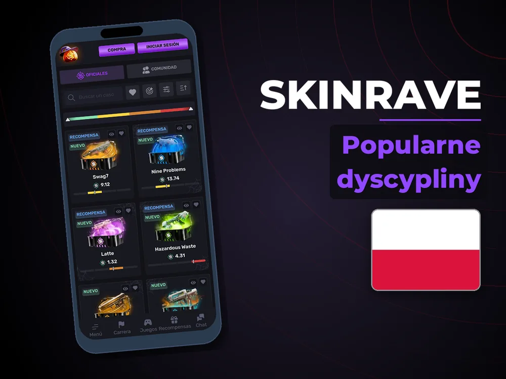 Skinrave - Popularne dyscypliny
