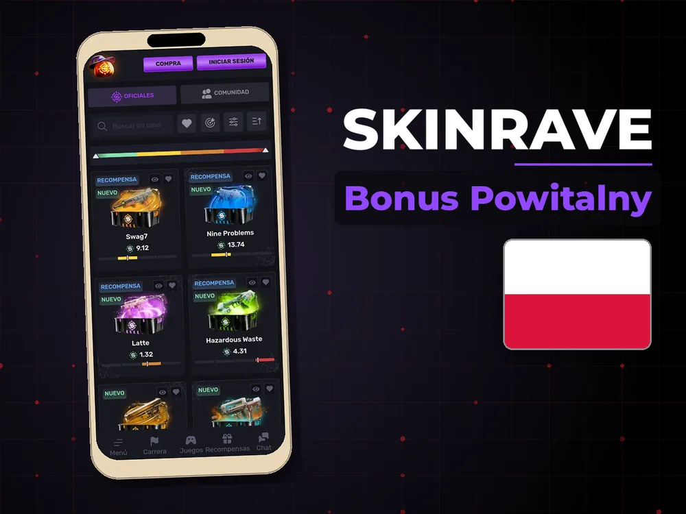 Skinrave - Bonus Powitalny