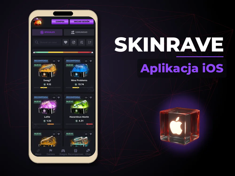 Skinrave - Aplikacja iOS